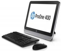 НАСТОЛЕН КОМПЮТЪР - HP ProOne 400 G1 19.5-inch Non-Touch All-in-One PC, G1820T, 4GB, 500GB, Win 7 Pro 64                        